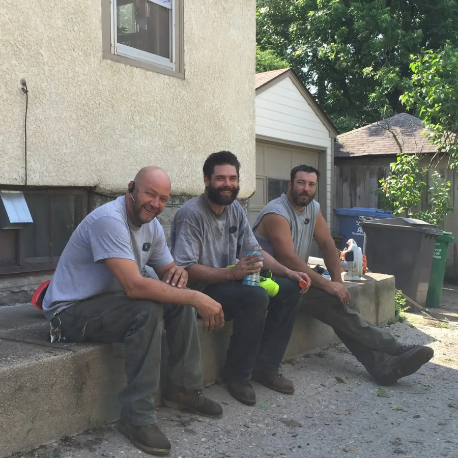 Urban Tree tree service crew on a job site in Maple Grove, MN